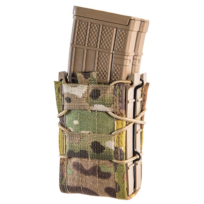 High Speed Gear 112R00MC TACO X2R Mag Pouch Double MultiCam Nylon MOLLE Compatible w/ Rifle