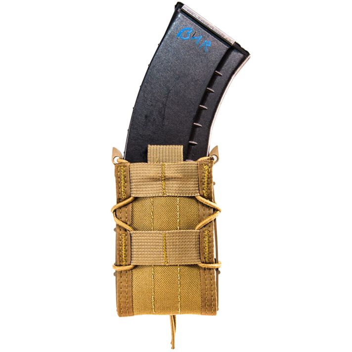 High Speed Gear 13TA10CB TACO Mag Pouch Coyote Brown Nylon Belt Compatible w/ Rifle