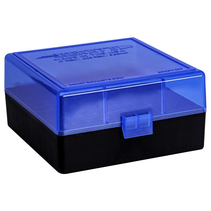 Berry's 86410 Ammo Box223Rem/5.56NATO Blue/Black Polypropylene 100rd