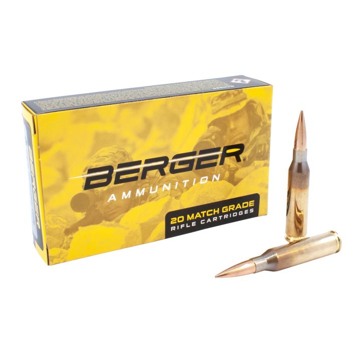 Berger Bullets 30020 Tactical Rifle 260Rem 130gr Hybrid Open Tip Match 20 Per Box/10 Case