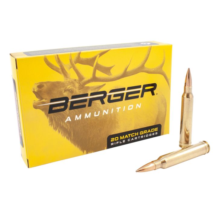 Berger Bullets 70020 Classic Hunter300Win Mag 185gr Hybrid Boat Tail 20 Per Box/10 Case