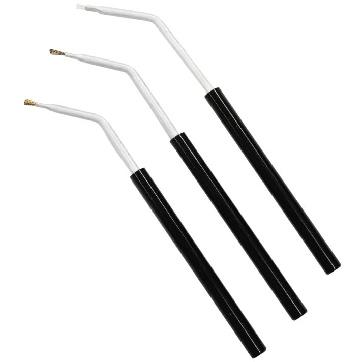 Birchwood Casey 41108 Angled Cleaning Brushes Bronze/Nylon/Stainless Steel Bristles 3 Pack