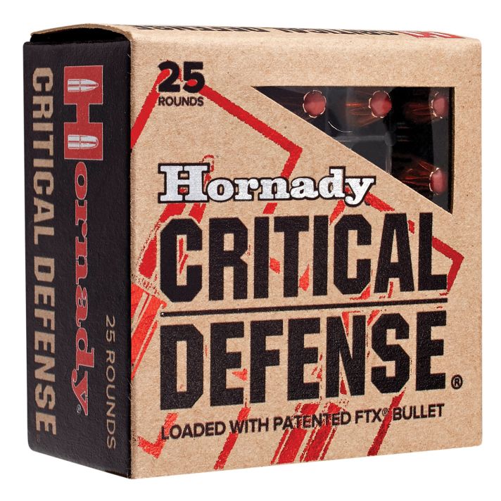 Hornady 90061 Critical Defense327FederalMag 80gr Hornady Flex Tip eXpanding 25 Per Box/10 Case