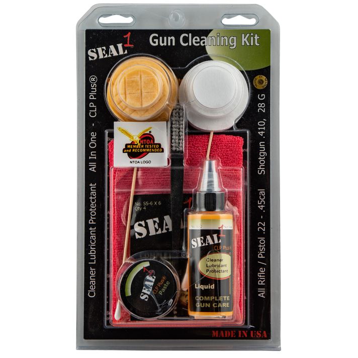 Seal 1 SKITRP Complete Gun Cleaning Kit Rifle and Handgun .22-.45 Cal 1 Kit