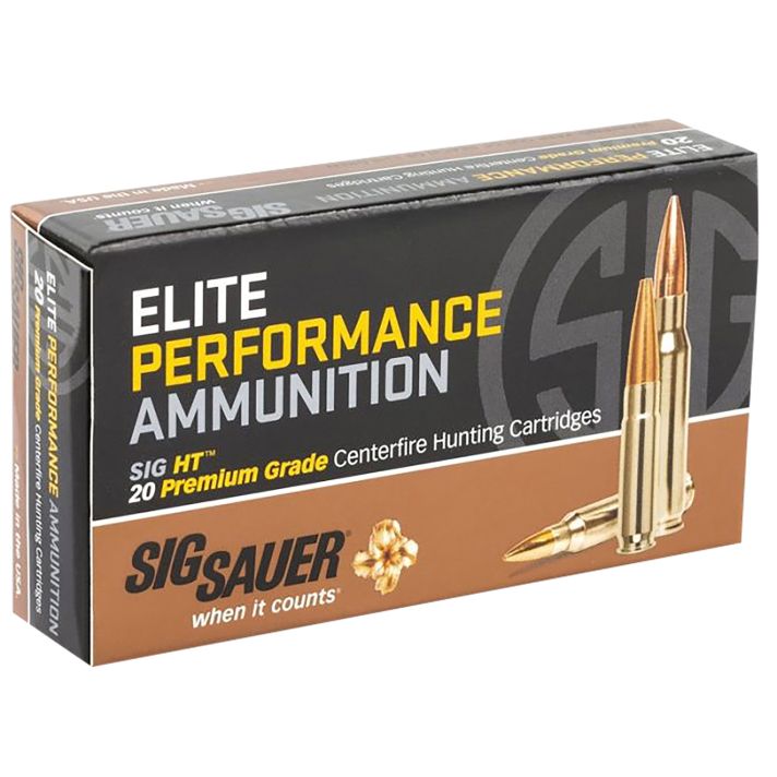 Sig Sauer E270H120 Elite Copper Hunting270Win 130gr Copper Solid 20 Per Box/10 Case