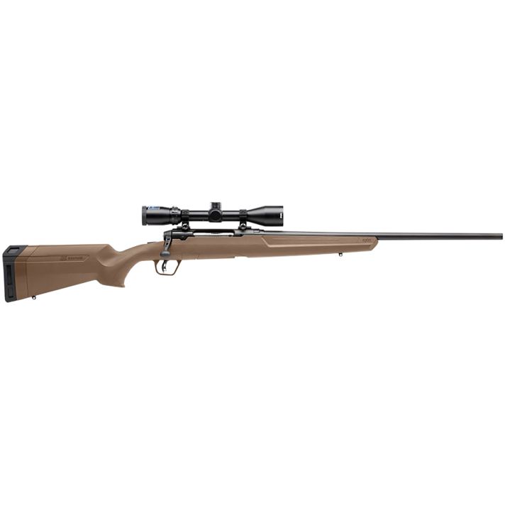 Savage Arms 57175 Axis II XP Full Size 6.5 Creedmoor 4+1 22" Matte Black Button-Rifled Barrel, Matte Black Carbon Steel Receiver, Flat Dark Earth Synthetic Stock, Bushnell Banner 3-9x40mm, Right Hand