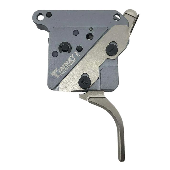 Timney Triggers THEHITST16 Hit TriggerStraight Trigger with 8 oz Draw Weight & Nickel Finish for Remington 700 Right