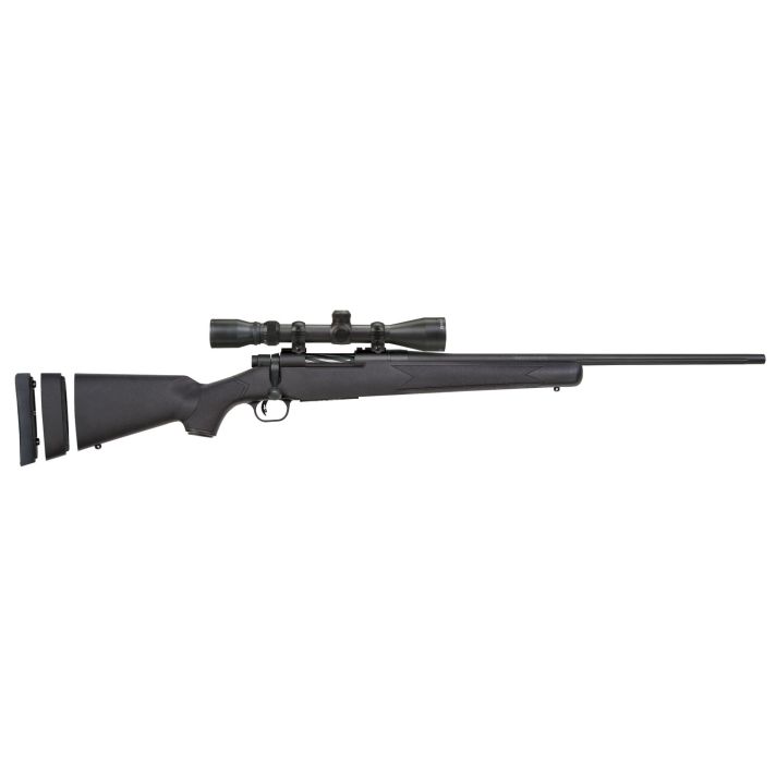 Mossberg 28094 Patriot Super Bantam Youth 350 Legend 4+1 22" Matte Blued Fluted Steel Barrel & Receiver, Black Synthetic Stock,3-9x40mm Duplex Scope