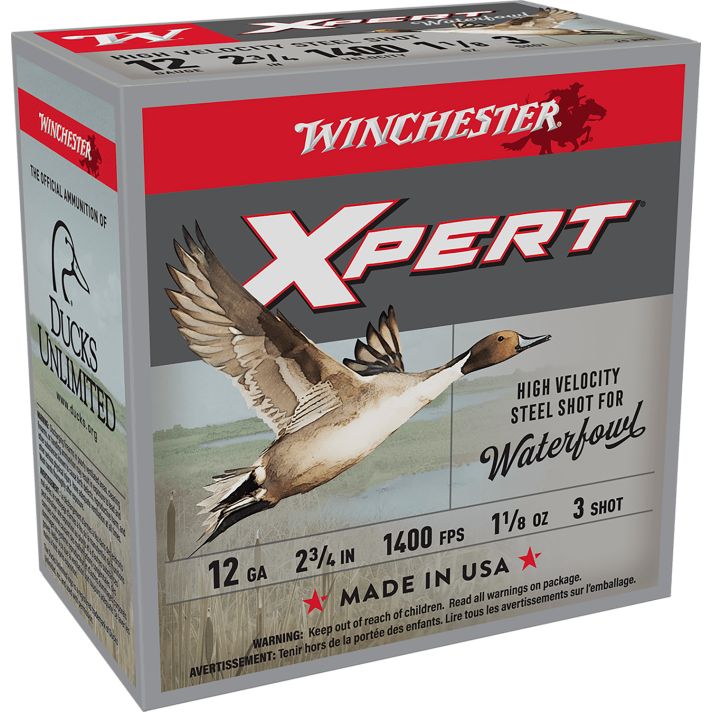 Winchester Ammo WEX12H3 Super X Xpert High Velocity 12Gauge 2.75" 1 1/8oz 3Shot 25 Per Box/10 Case