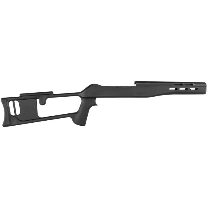Advanced Technology RUG3000 Fiberforce Rifle Stock Fixed Thumbhole Black Synthetic for Ruger 10/22 (Non-Takedown Models)