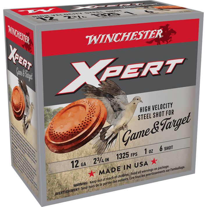 Winchester Ammo WE12GT6 Super X Xpert High Velocity 12Gauge 2.75" 1oz 6Shot 25 Per Box/10 Case