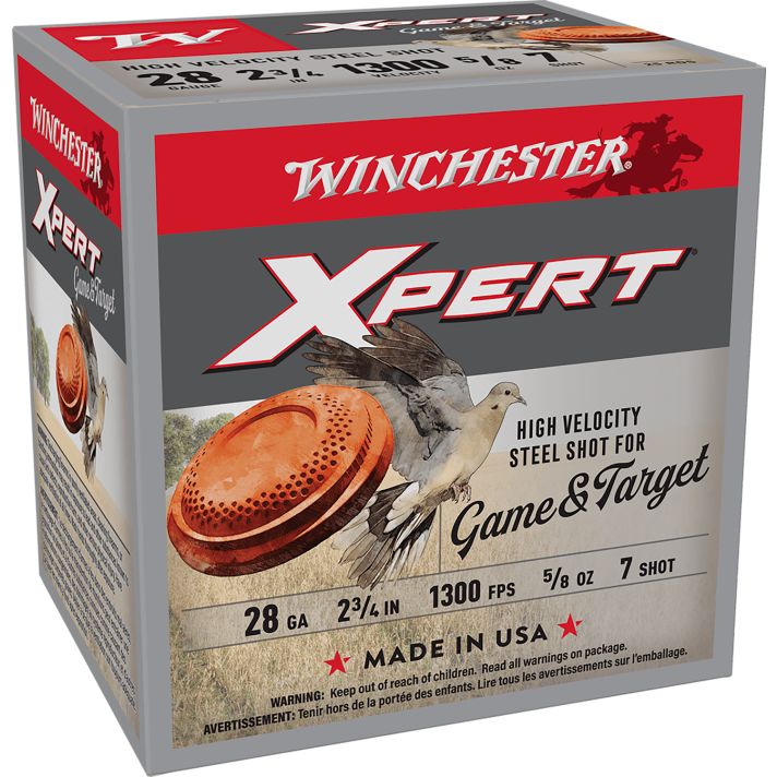 Winchester Ammo WE28GT7 Super X Xpert High Velocity 28Gauge 2.75" 5/8oz 7Shot 25 Per Box/10 Case