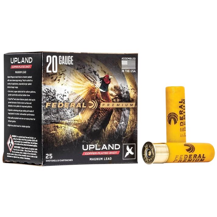 Federal P2586 Premium Wing-Shok Magnum 20Gauge 3" 1 1/4oz 6Shot 25 Per Box/10 Case