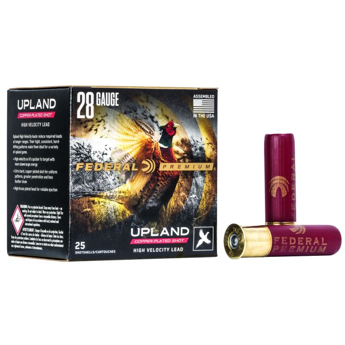 Federal P2838 Premium Wing-Shok High Velocity 28Gauge 2.75" 3/4oz 8Shot 25 Per Box/10 Case