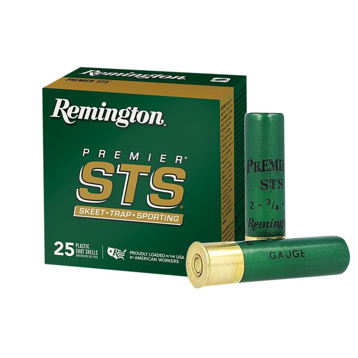 Remington Ammunition 20155 Premier STS12 Gauge 2.75" 1 oz 8 Shot 25 Per Box/ 10 Cs