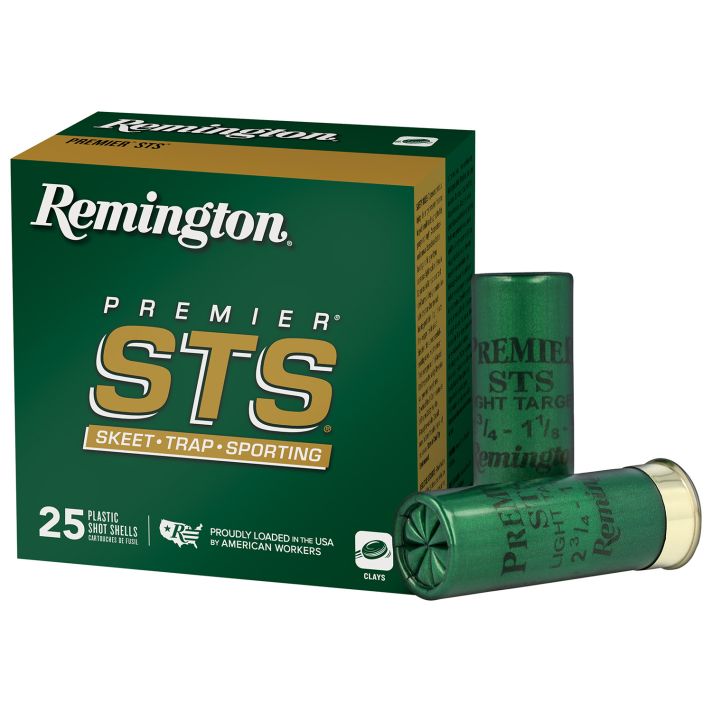 Remington Ammunition 20114 Premier STS12 Gauge 2.75" 1 1/8 oz 8.5 Shot 25 Per Box/ 10 Cs