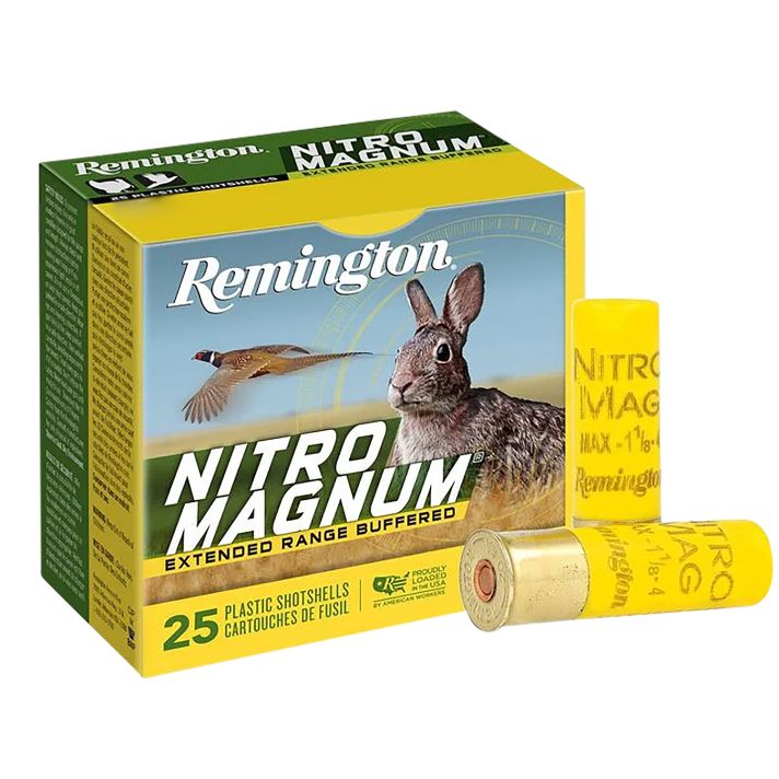 Remington Ammunition 20674 Nitro Magnum20Gauge 3" 1 1/4oz 6Shot 25 Per Box/10 Case
