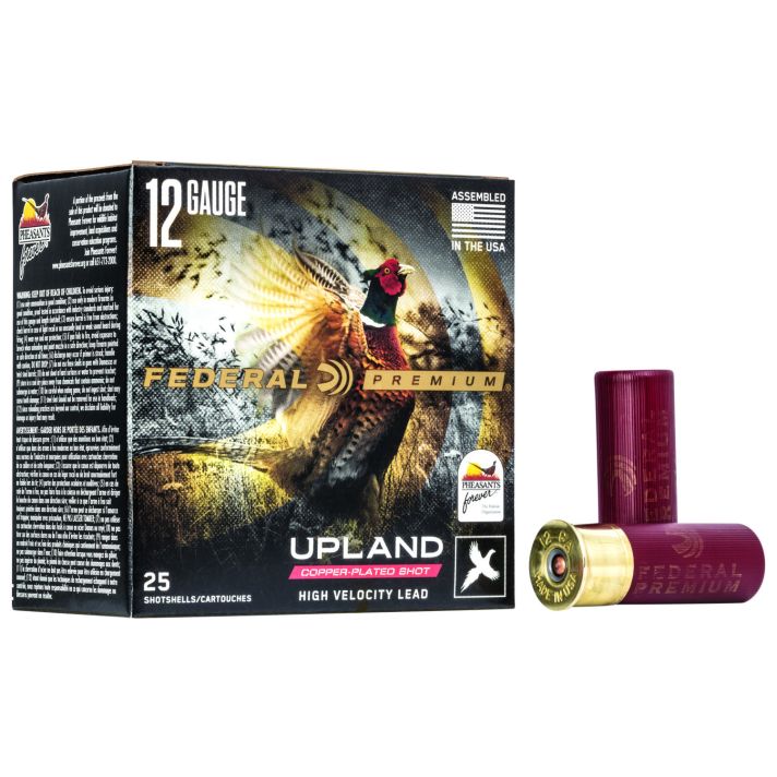 Federal PF1546 Premium Wing-Shok Pheasant Forever High Velocity 12Gauge 2.75" 1 1/4oz 6Shot 25 Per Box/10 Case