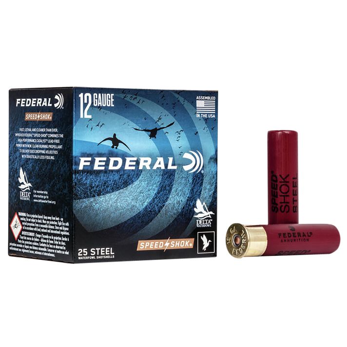 Federal WF133BB Speed-Shok12Gauge 3.50" 1 3/8oz BBShot 25 Per Box/10 Case