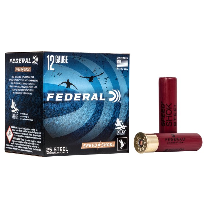 Federal WF1332 Speed-Shok12Gauge 3.50" 1 3/8oz 2Shot 25 Per Box/10 Case