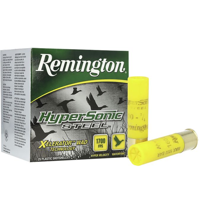 Remington Ammunition 26823 HyperSonic Steel 20Gauge 3" 7/8oz 2Shot 25 Per Box/10 Case