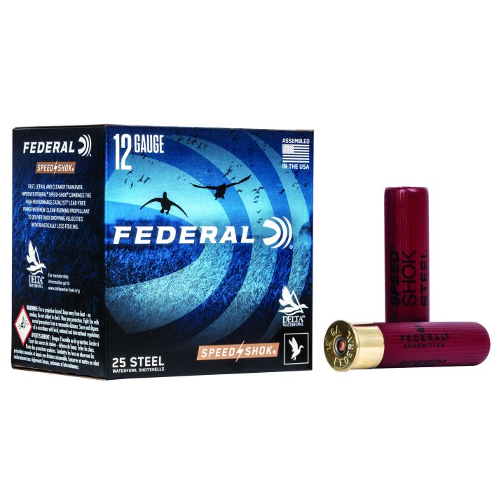 Federal WF1334 Speed-Shok12Gauge 3.50" 1 3/8oz 4Shot 25 Per Box/10 Case