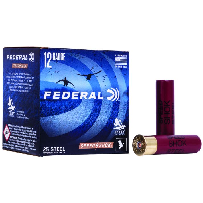 Federal WF134BB Speed-Shok12Gauge 3.50" 1 1/2oz BBShot 25 Per Box/10 Case