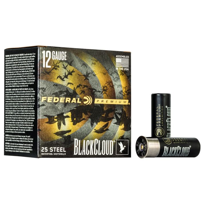 Federal PWBX1421 Black Cloud FS 12Gauge 3" 1 1/4oz 1Shot 25 Per Box/10 Case