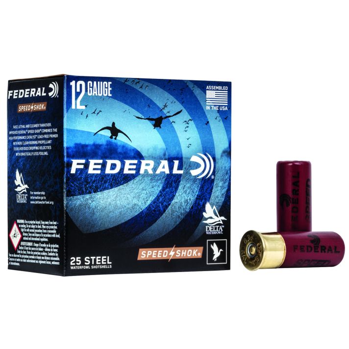 Federal WF1456 Speed-Shok12Gauge 2.75" 1 1/8oz 6Shot 25 Per Box/10 Case