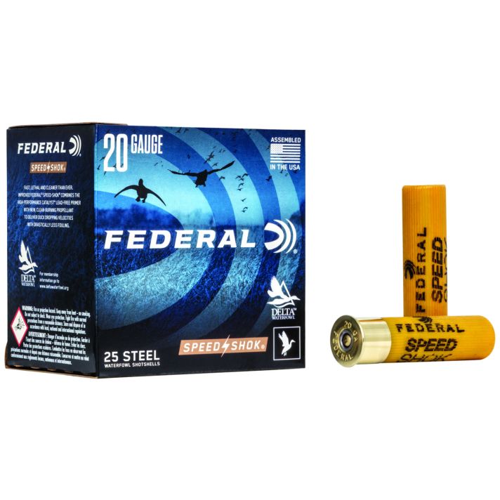 Federal WF2091 Speed-Shok20Gauge 3" 7/8oz 1Shot 25 Per Box/10 Case
