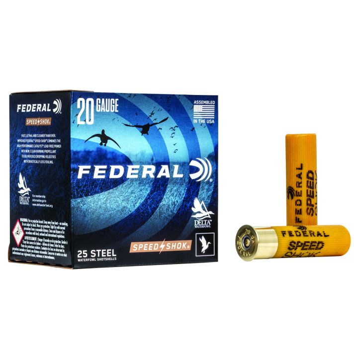 Federal WF2094 Speed-Shok20Gauge 3" 7/8oz 4Shot 25 Per Box/10 Case