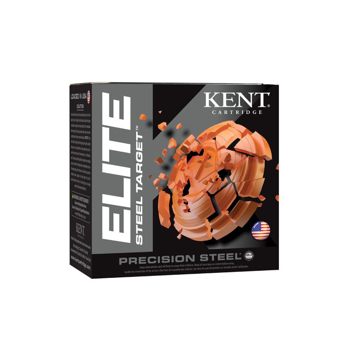 Kent Cartridge E12ST287 Elite Steel Target 12 Gauge 2.75" 1 oz 7 Shot 25 Per Box/ 10 Case