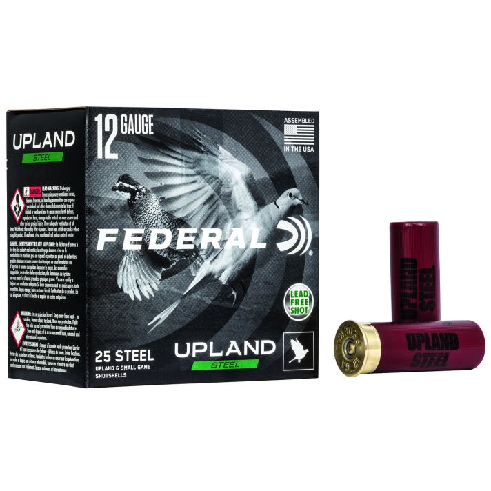 Federal USH126 Upland Field & Range 12Gauge 2.75" 1 1/8oz 6Shot 25 Per Box/10 Case