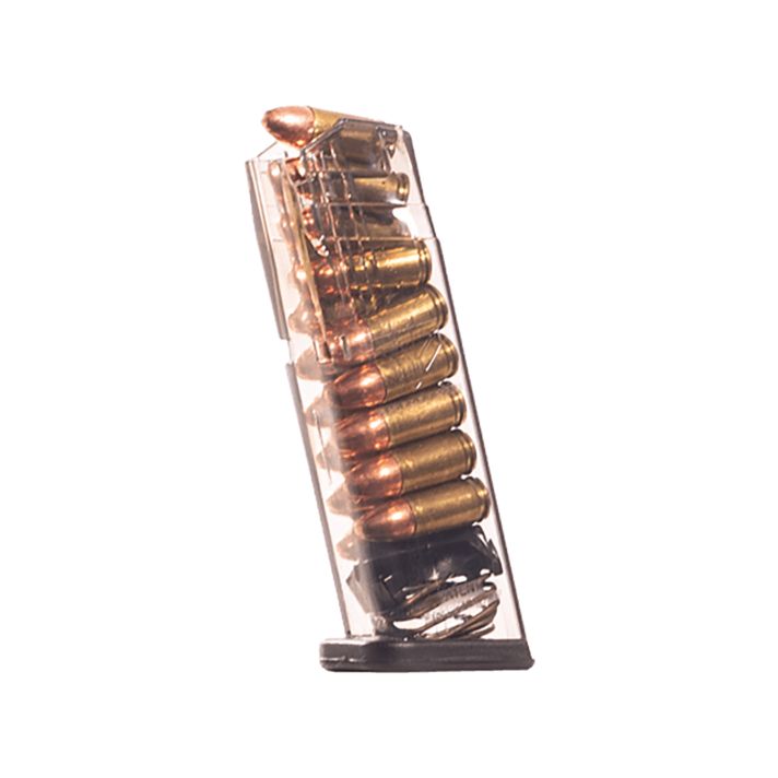 ETS Group SG932015 Pistol MagsClear Detachable 15rd 9mm Luger for Sig P320 Compact