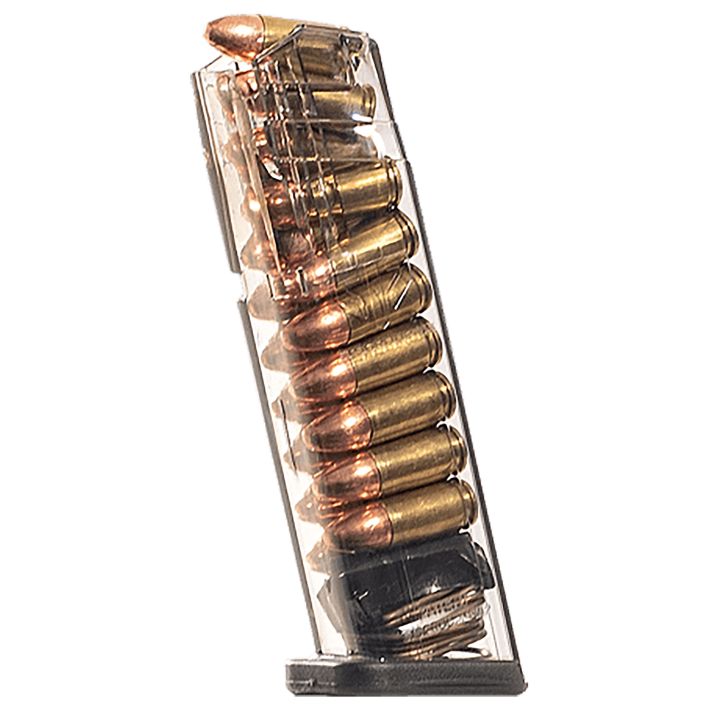 ETS Group SG932017 Pistol MagsClear Detachable 17rd 9mm Luger for Sig P320