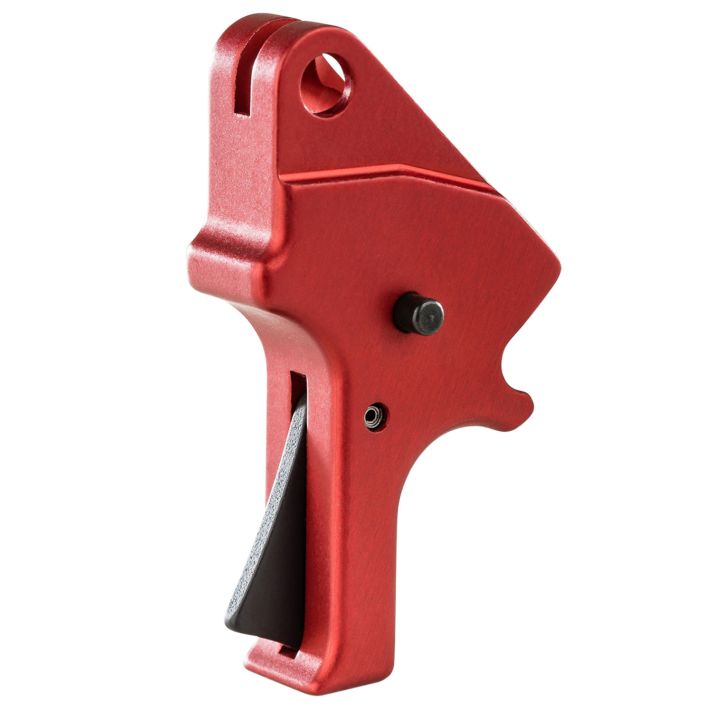 Apex Tactical 100055 Forward Set Sear & Trigger Kit Red Flat Trigger Fits S&W M&P