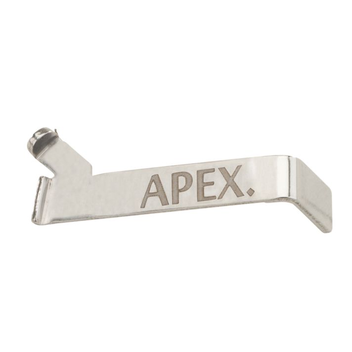 Apex Tactical 102103 Performance ConnectorCompatible w/Glock Pistol, Silver Metal