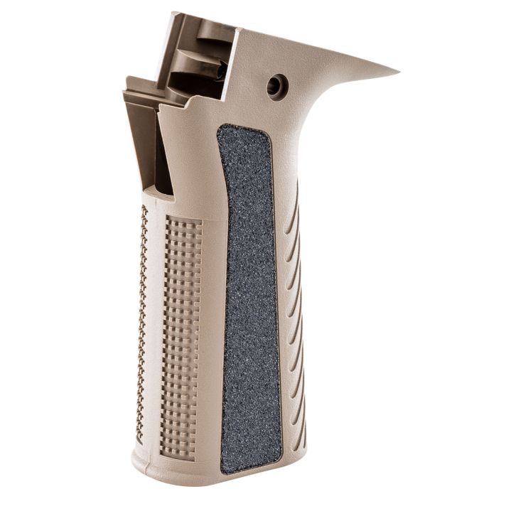 Apex Tactical 116111 Optimized GripFlat Dark Earth Aggressive Textured Polymer, Fits CZ Scorpion EVO 3 S1
