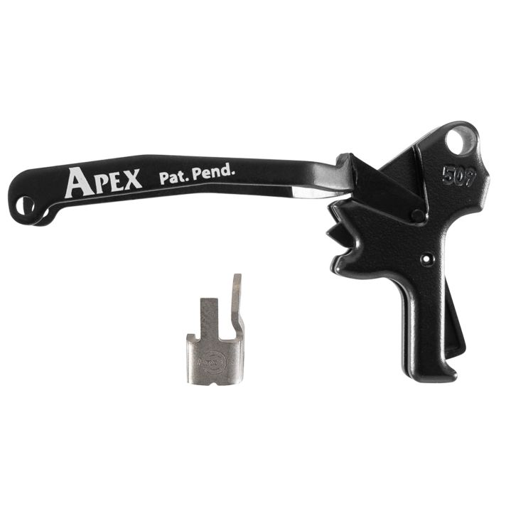 Apex Tactical 119125 Action EnhancementBlack Drop-In Trigger Fits FN 509