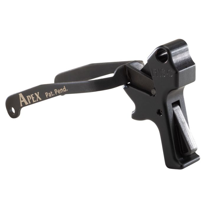 Apex Tactical 119113 Action EnhancementBlack Drop-In Trigger Fits FN FNS Compact
