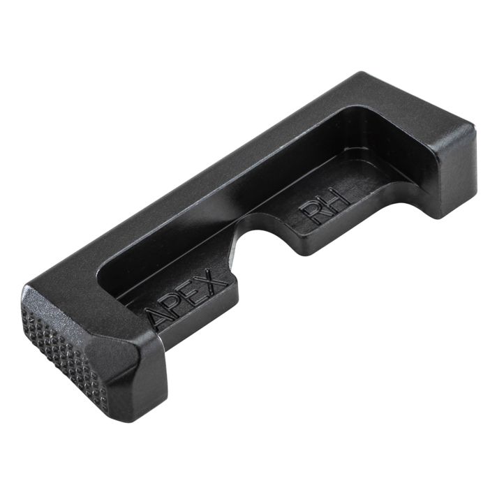 Apex Tactical 116130 Extended Mag ReleaseCZ P-10C Black Steel