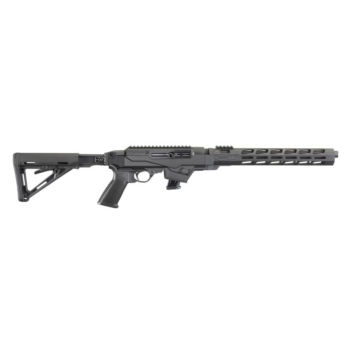 Ruger 19126 PC Carbine *State Compliant 9mm Luger 10+1 16.12" Fluted Barrel, Type III Hard Coat Anodized Aluminum Alloy Receiver, Fixed Magpul MOE Stock, M-Lok Accessory Slots, Optics Ready