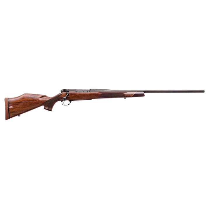 Weatherby MDX01N257WR6O Mark V Deluxe Full Size 257 Wthby Mag 3+1 26" High Gloss Blued #2 Barrel, Drilled & Tapped Blued Steel Receiver, Fixed Monte Carlo Gloss Walnut Stock, Right Hand