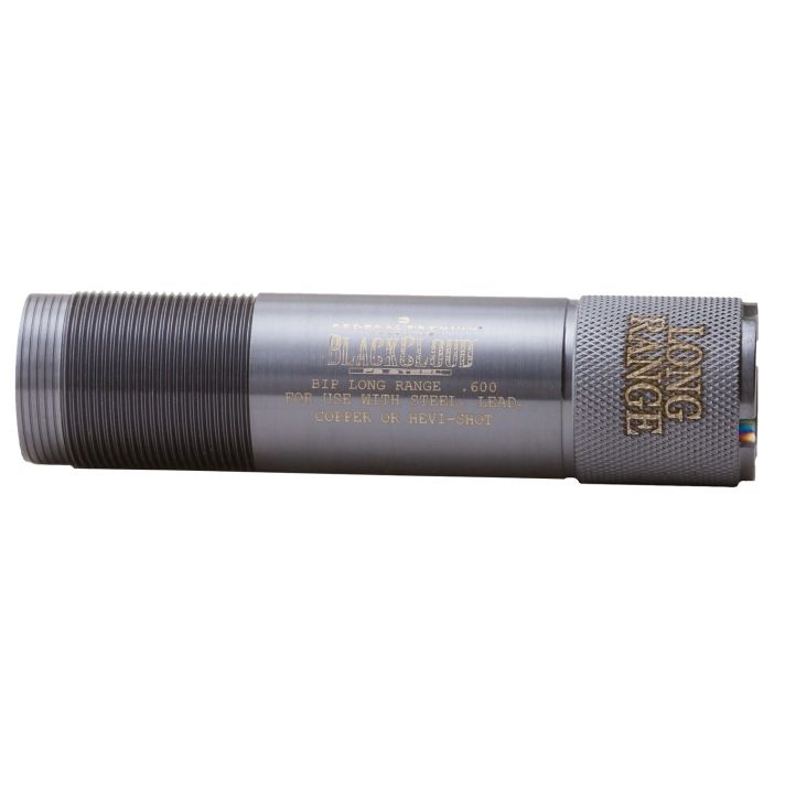 Carlson's Choke Tubes 09027 Black CloudBrowning Invector Plus 20 Gauge Long Range Steel Titanium Coated