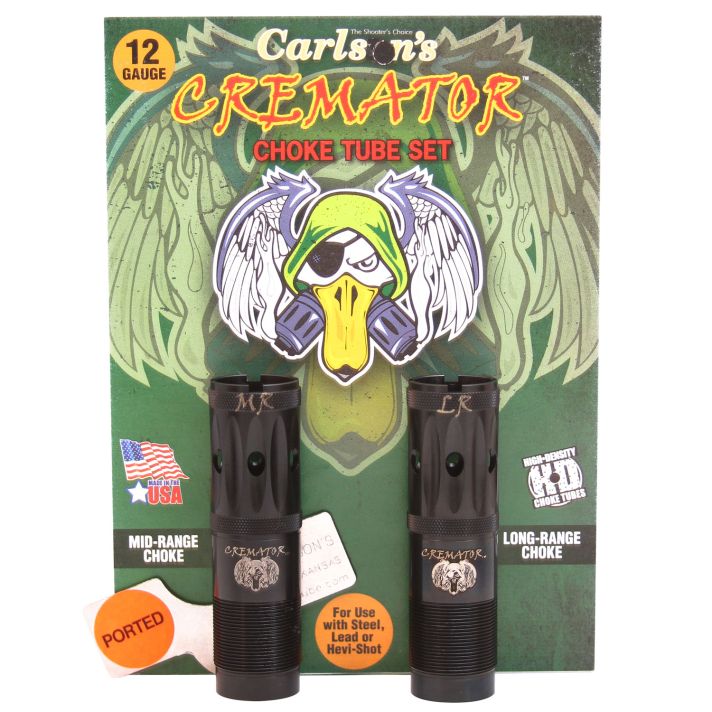 Carlson's Choke Tubes 11542 CrematorWinchester 12 Gauge Mid/Long Range Ported 17-4 Stainless Steel