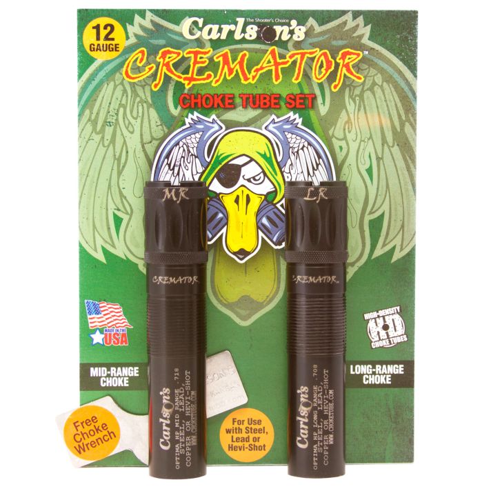 Carlson's Choke Tubes 11662 CrematorBeretta Optima HP 12 Gauge Mid/Long Range Non-Ported 17-4 Stainless Steel