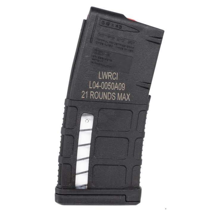 LWRC 2000123A01 PMAGBlack Detachable 20rd 6.8 SPC for LWRC SIX8