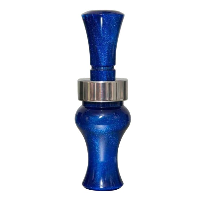 Echo Calls 79014 Meat HangerDouble Reed Mallard Sounds Attracts Ducks Blue Pearl Acrylic