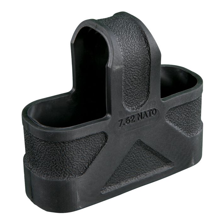 Magpul MAG002-BLK Original MagpulMade of Rubber w/ Black Finish for 7.62x51mm NATO Mags/ 3 Per Pack