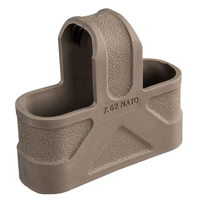 Magpul MAG002-FDE Original MagpulMade of Rubber w/ Flat Dark Earth Finish for 7.62x51mm NATO Mags/ 3 Per Pack